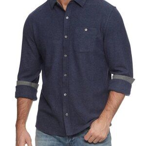 Flag & Anthem Heather Navy Hero Flannel Shirt